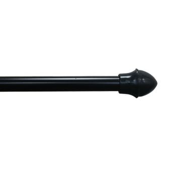 Extendable Black Cafe Rod