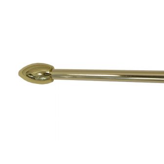 Extendable Cafe Rod Brass