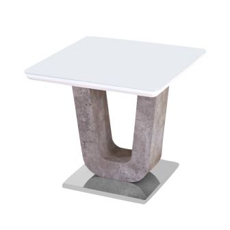 Castello Grey End Table