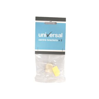 Centre Bracket Self Adhesive Hook 2pk