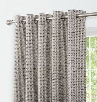 Chevin Natural Blackout Ready Made Eyelet Curtains