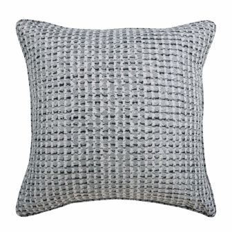 Chevin Silver Cushion Cover