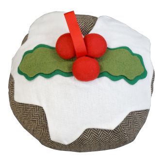 Christmas Pudding Door Stop