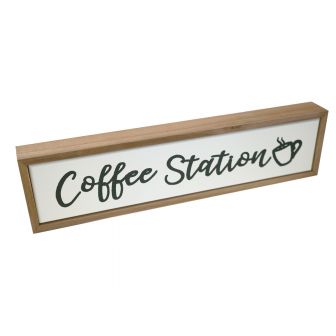 Coffee Station Sign