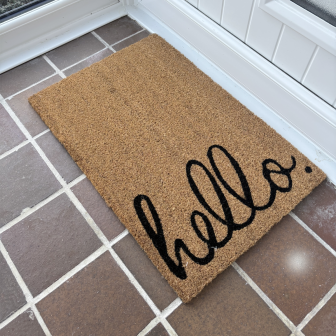 Coir Hello Door Mat