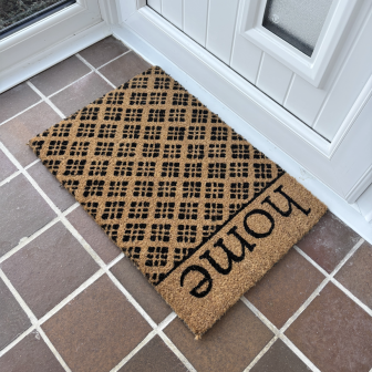 Coir Home Diamond Door Mat