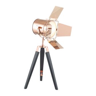Copper Spotlight Table Lamp