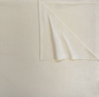 Flannelette Cream Flat Sheet