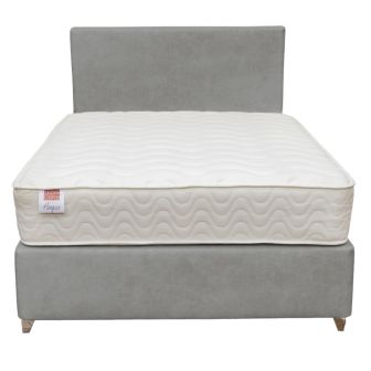 Cruz Steel King Divan Bed & Mattress Bundle