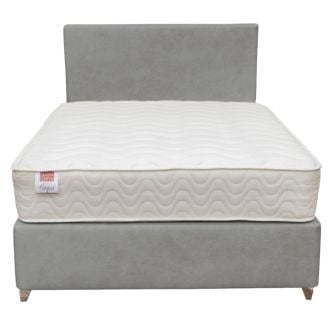 Cruz Steel Single Divan Bed & Mattress Bundle