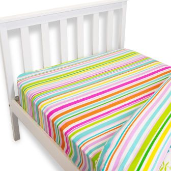 Daisy Dino Pink Cotton Mix Fitted Sheet Range