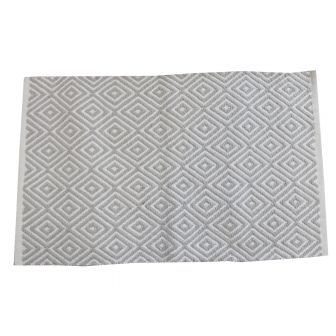 Diamond Grey Bath Mat