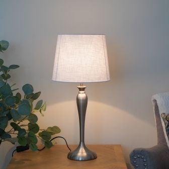 Rochford Chrome Table Lamp