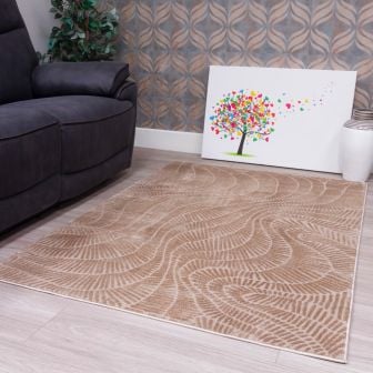 Zahara Elements Beige Rug