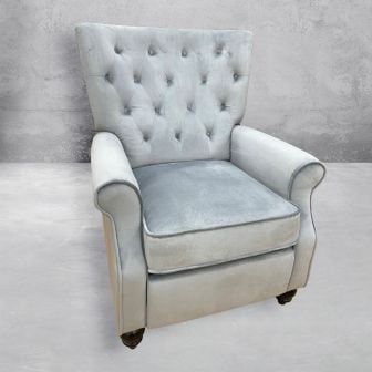 Evie Light Grey Recliner