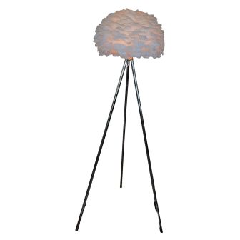 Feather White Floor Lamp