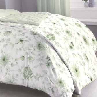 Florista Green Bed Spread 195x230cm