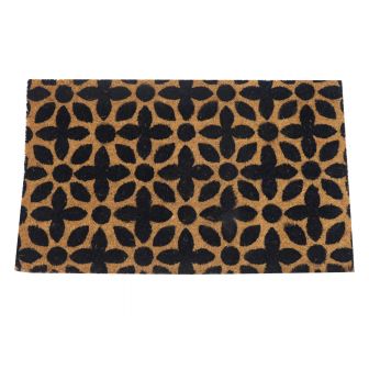 Patterned Coir Door Mat