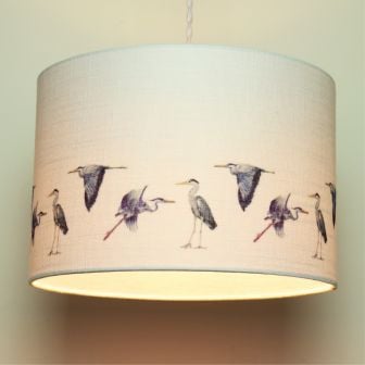 Flying Storks Natural Pendant 