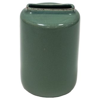Large Green Reactive Vase 