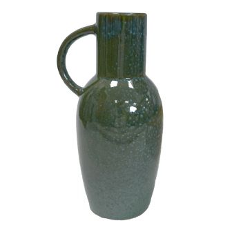 Glazed Effect Green Vase