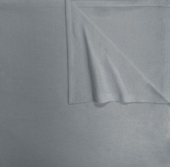 Flannelette Grey Flat Sheet