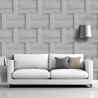 Harrow Grey Wallpaper Roll