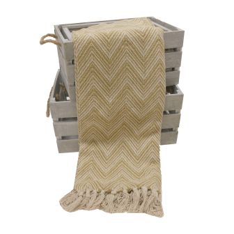 Hastings Ochre Throw