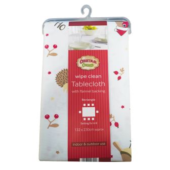 Forest Friends Christmas Table Cloth