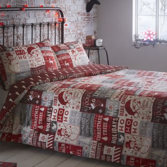 HoHoHo Multi Cotton Mix Duvet Set