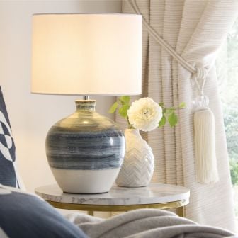 Kendal Blue Table Lamp