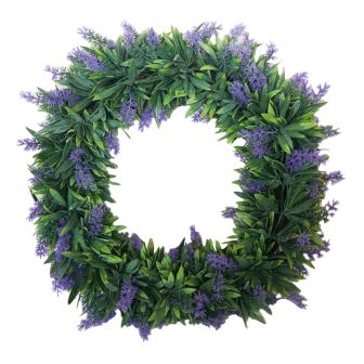 43cm Lavender Wreath