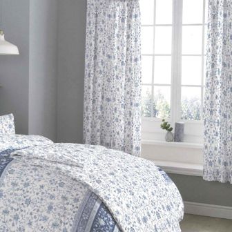 Leamington Blue Bedspread 200x230cm