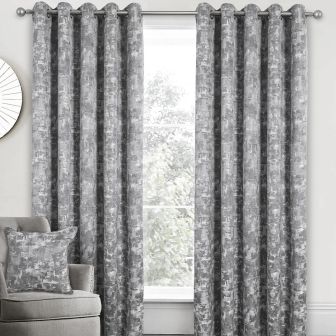 Legacy Taupe Ready Made Eyelet Curtains