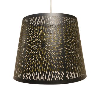 Leo Black & Gold Pendant