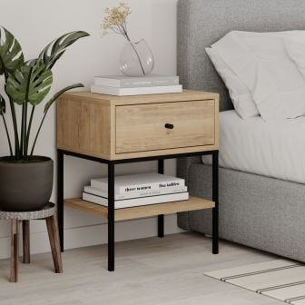 Lisa Oak Nightstand