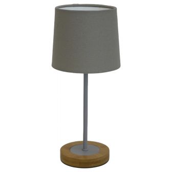 Loki Grey Table Lamp