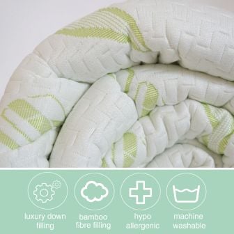Luxury Bamboo Mattress Topper
