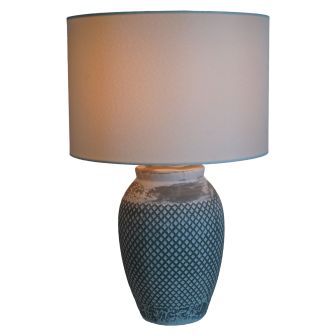 Lyon Grey Table Lamp
