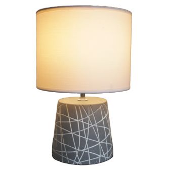 Maidstone Grey Table Lamp