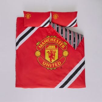 Manchester United Core Red Cotton Mix Duvet Cover Set