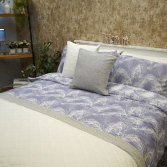 Marsie Lilac Cotton Rich Duvet Set