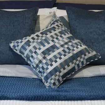 Merrion Blue Cushion Cover