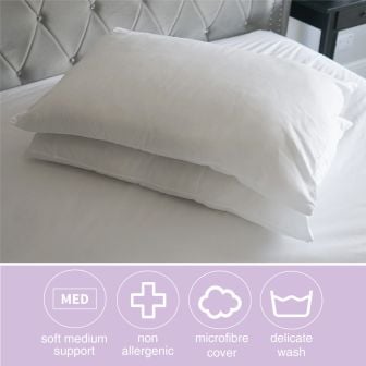 Microfibre Pillow Pair