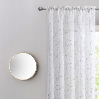 Miller Silver Voile Panel