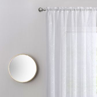 Miller White Voile Panel