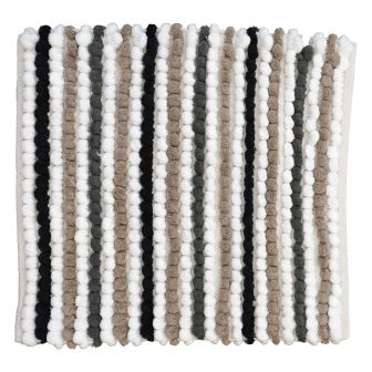 California Stripe Monochrome Shower Mat 