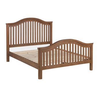 Montello Dark Wood Bed Frame