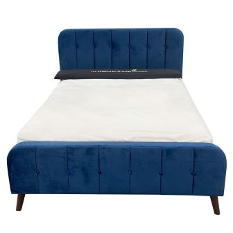 Murphy Blue Double Bed Frame
