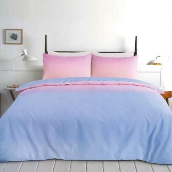 Rainbow Ombre Cotton Rich Duvet Set